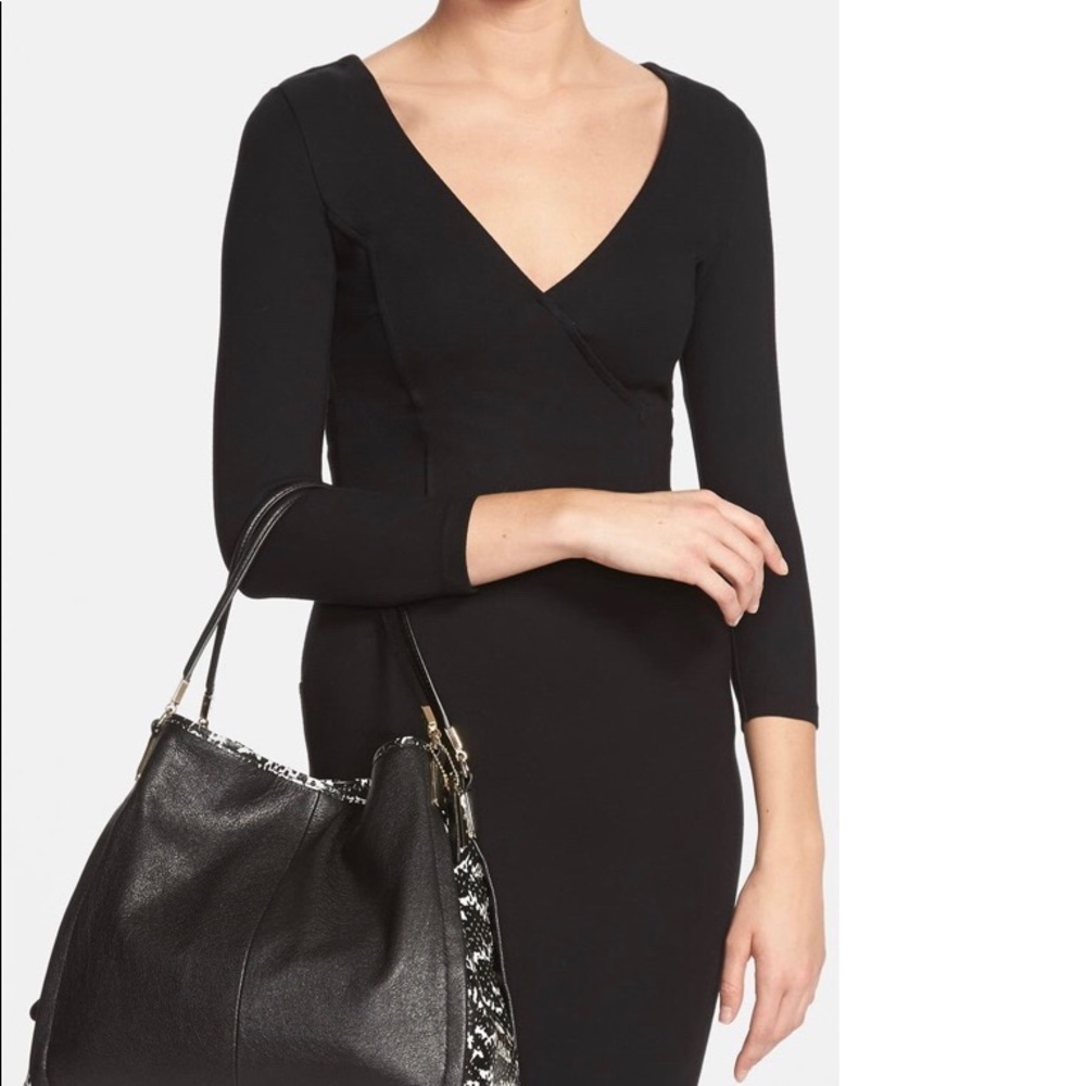 COACH | Madison Phoebe Python Shoulder Bag